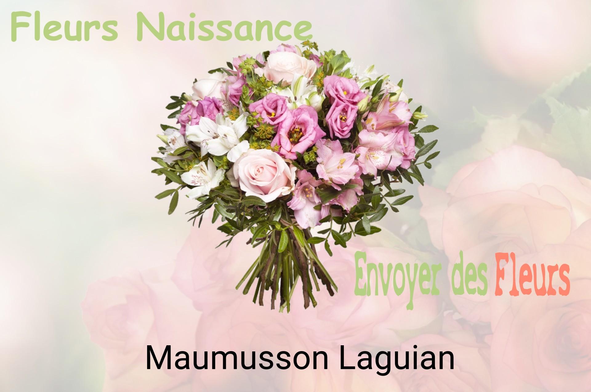 Bouquet de fleurs de naissance livré à Maumusson-Laguian